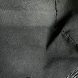 Pre Owned حقيبة شانتوت شانيل دوفيل 2واي قماش جلد سوداء/بيضاء حجم مم