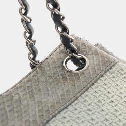 Pre Owned Chanel Shoulder Bag  Blue Used