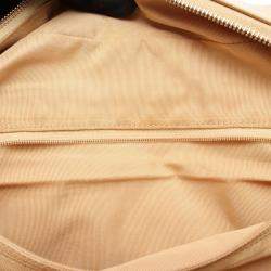 Pre Owned Chanel Coco CC Mark Matelasse Brown Calfskin Handbag GHW