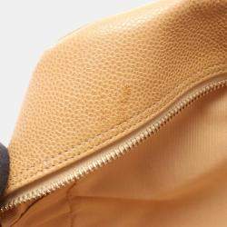 Pre Owned Chanel Coco CC Mark Matelasse Brown Calfskin Handbag GHW