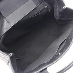 Pre Owned Chanel Matelassé Black Leather CC Coco Shoulder Tote SHW