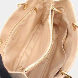 Pre Owned Chanel Matelassé Calfskin Grand Shopping Chain Shoulder Bag