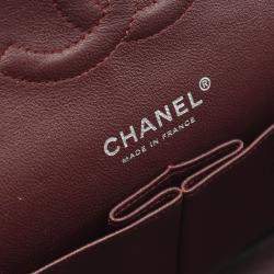 مملوكة مسبقًا Chanel Matelasse Black Lambskin SHW Double Flap Chain Shoulder Bag