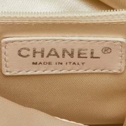 مملوكة مسبقًا حقيبة شانيل سومبريرو بولر ناعمة للغاية جلد برتقالي