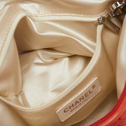 مملوكة مسبقًا حقيبة شانيل سومبريرو بولر ناعمة للغاية جلد برتقالي