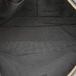 Pre Owned Chanel Black Medium Lambskin Chocolate Bar Shoulder Bag