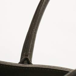 Pre Owned Chanel Metallic Leather XL Executive Cerf Tote