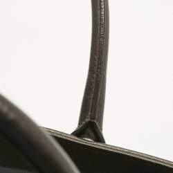 Pre Owned Chanel Metallic Leather XL Executive Cerf Tote