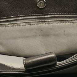 Pre Owned Chanel Metallic Leather XL Executive Cerf Tote