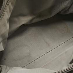 Pre Owned Chanel Metallic Leather XL Executive Cerf Tote