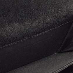 Pre Owned محفظة شانيل بوي جلد كافيار مبطن أسود