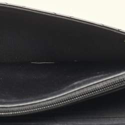 Pre Owned Chanel Metallic Quilted Patent Leather Boy WOC Bag