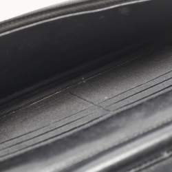 Pre Owned Chanel Metallic Quilted Patent Leather Boy WOC Bag