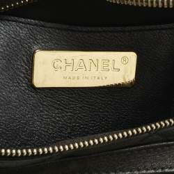 Pre Owned Chanel Black Quilted Leather All About Waist Belt Bag 