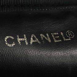 Pre Owned Chanel Black CC Caviar Vanity Case