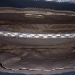 Pre Owned Chanel Blue Caviar Grand Shopping Tote XL