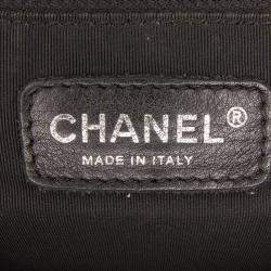 Pre Owned Chanel Black Caviar Grand Shopping Tote