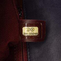 Pre Owned Chanel Blue Chocolate Bar Iridescent Calfskin Bubble Flap
