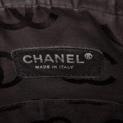 Pre Owned Chanel Brown Lambskin Cambon Ligne Crossbody