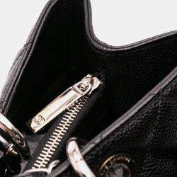 Pre Owned Chanel Black Caviar Grand Shopping Tote