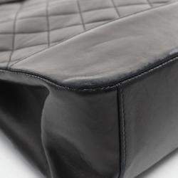 Pre Owned Chanel 31 Black Lambskin Leather Shoulder Bag