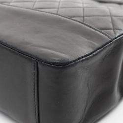 Pre Owned Chanel 31 Black Lambskin Leather Shoulder Bag