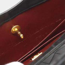 Pre Owned Chanel 31 Black Lambskin Leather Shoulder Bag