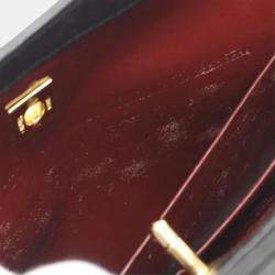 Pre Owned Chanel 31 Black Lambskin Leather Shoulder Bag