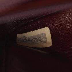 Pre Owned Chanel Mini Matelasse 20 Shoulder Bag Lambskin Navy Blue