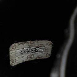 Pre Owned Chanel Black CC Caviar Vanity Case