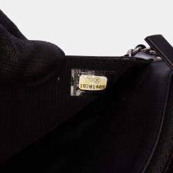 Pre Owned Chanel Black CC Quilted Patent Wallet On Chain