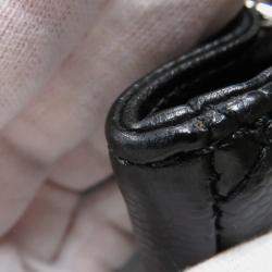 Pre Owned Chanel GST Black Caviar Leather Chain Tote Bag