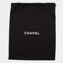 Pre Owned Chanel 22 Mini White Shiny Calf Leather Chain Shoulder Bag