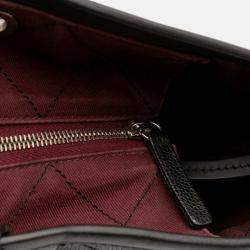 Pre Owned Chanel Black XL Quilted Caviar Shopping Fever Tote