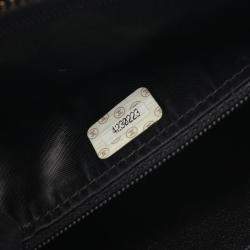 Pre Owned Chanel Matelassé Coco CC Black Calfskin Crossbody Chain Shoulder Bag GHW