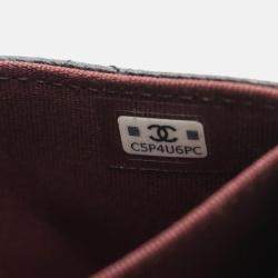 Pre Owned Chanel Matelasse Black Calfskin Ghw Crossbody Chain Shoulder Bag GHW