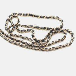 Pre Owned Chanel Matelasse Black Calfskin Ghw Crossbody Chain Shoulder Bag GHW