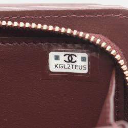 Pre Owned Chanel Matelasse Chain Shoulder Bag Wallet Calfskin Black Ghw Coco