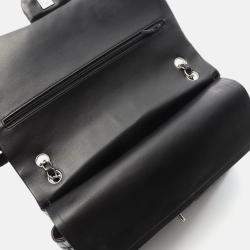 Pre Owned Chanel Jumbo Matelasse 34 Chain Shoulder Bag Lambskin Black