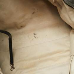 Pre Owned Chanel Multicolor Striped Fabric Large Deauville Shopper Tote