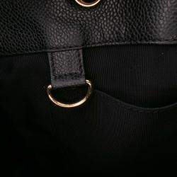 Pre Owned Chanel Black Caviar Grand Shopping Tote