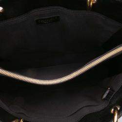 Pre Owned Chanel Black Caviar Grand Shopping Tote