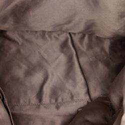 Pre Owned Chanel Black Quilted Lambskin Hidden Chain Bowler Bag