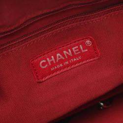 Pre Owned Chanel Gabrielle Large Black Leather Hobo Bag