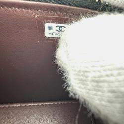 Pre Owned Chanel Vanity Mini Black Caviar Leather Shoulder Bag