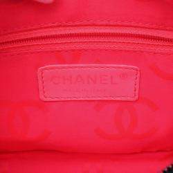 Pre Owned Chanel Cambon Ligne Black Lambskin Leather Shoulder Bag