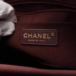 Pre Owned Chanel V-Stitch Black/Gold Lambskin Leather Shoulder Bag