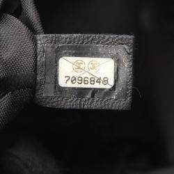 Pre Owned Chanel Wild Stitch Black Leather Shoulder Bag