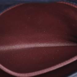 Pre Owned Chanel Blue Quilted Leather Small Trendy CC Flap Top Handle Bag