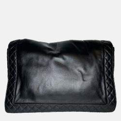 Pre Owned Chanel Boy Xl Black Paris-Dallas Enchained Shoulder Bag